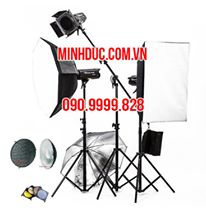 Bộ kit đèn flash studio Hylow
